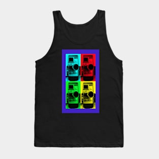 Pop Art Vintage Camera Tank Top